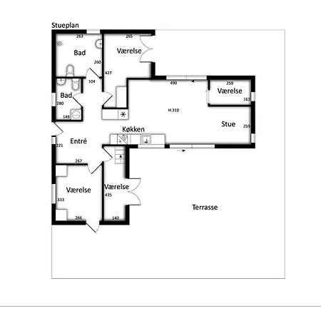 Hébergement de vacances Scenic Summer House With Space For The Family *